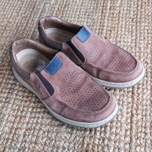 Men's Rieker leather slip-ons